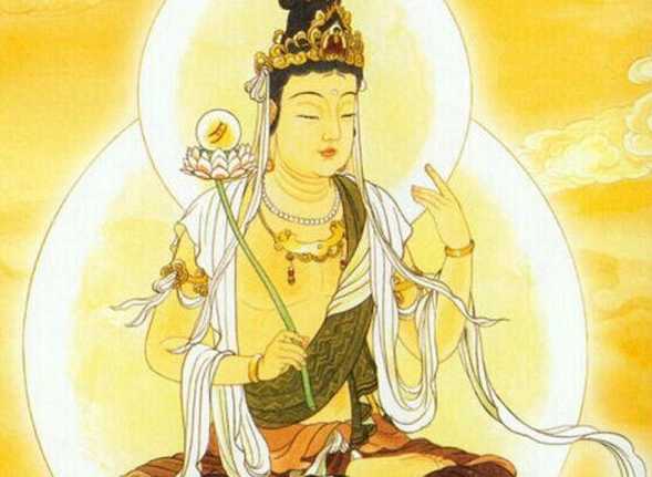 月光菩萨——药师佛国中无量菩萨众的上首菩萨