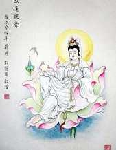卧莲观音