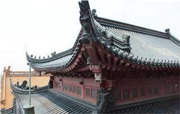 中国佛寺建筑的结构与特色